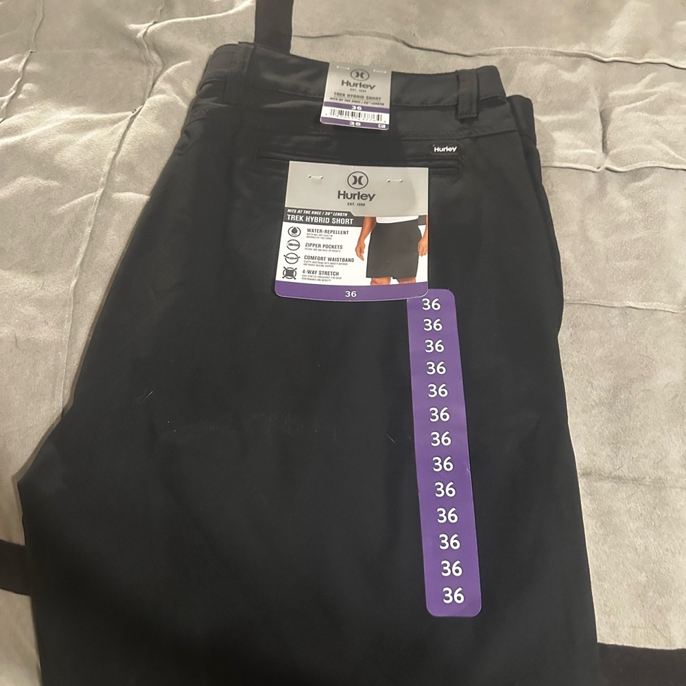 Hurley Classic Black Chino Shorts